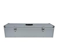 Alubox - Maletín de aluminio Silber Koffer para herramientas vacío 20 x 20 x 40/60/80/100/115 cm (100 cm)