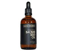 Alucia Organics Aceite de semillas de baobab orgánico certificado 100ml, puro, natural, prensado en frío, certificado orgánico, vegano, libre de crueldad, para piel, cara, cuerpo, cabello, masajes