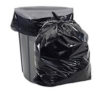 Aluf Plastics Bolsas de basura de 20-30 galones - 1.5 MIL (eq) bolsas de basura resistentes negras - 30 pulgadas x 36 pulgadas - Paquete de 100 - para contratista, industrial, comercial y exterior