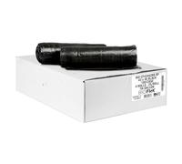 Aluf Plastics Bolsas de basura negras resistentes de 56 galones, 2.0 mil (equivalentes), con tecnología BioFlex, 43 x 46 pulgadas, paquete de 100 unidades, para reciclaje, cocina, contratista y