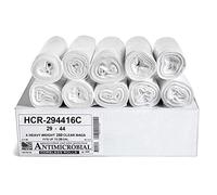 Aluf Plastics Bolsas de basura Slim Jim equivalentes a 26 galones, 29 x 44 pulgadas, paquete de 250 unidades, para el hogar, cocina, baño y oficina