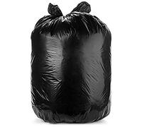 Aluf Plastics CXP Series 12-16 galones bolsas de basura (250 unidades) - 24 pulgadas x 33 pulgadas - gruesas 1.25 MIL (eq) bolsas de basura negras para contratistas, exteriores, industriales, comerciales, reciclaje y más
