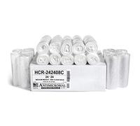 Aluf Plastics HCR-242408C - Bolsas para rollos de papel sin núcleo (polietileno, 6 x 24 cm, 1000 unidades)