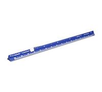 Alumicolor Regla, herramienta de medición, azul, 6 pulgadas