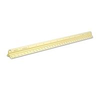 Alumicolor Regla, herramienta de medición, oro, 12 pulgadas