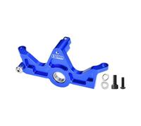 Aluminio 7075-T6 Alloy Bearing Motor Mount for Traxxas 1:10 Slash 4X4 / Hoss 3S / Bigfoot 4X4 / Ford Raptor R Ultimate/Stampede 4WD Upgrades - Azul