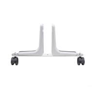 Aluminio ajustable con ruedas para calentador infrarrojo, uso en oficina y hospital, ancho de 10 a 60 mm, divisor portátil, color blanco