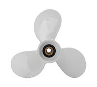 Aluminio Alloy Outboard Hélice 7 1 / 2X8 - BA | 3 Blades Marine Boat Hélice | Ligero y resistente para un funcionamiento suave | Reemplazo para 6E0-45941 - 01 - EL