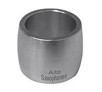Aluminio Ancho Anillo Ancho Saxofón Boquilla Sujetador Clip Saxo Compacto Ligadura Para Alto Boquilla Saxofón