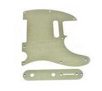 Aluminio anodizado de metal premium for Tele Pickguard con placa de control de metal y tornillo de montaje(Gold)