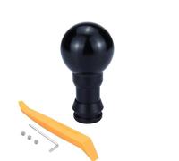 Aluminio Automático Manijas Caja Cambios Del Coche Perilla Cambio Marchas Para Infiniti G25 G37 FX35 QX70 Presione Hacia Abajo Para Desbloquear Repuestos Automóviles(Black)