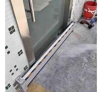 Aluminio Barrera contra inundaciones, Barrera Anti inundaciones, Reutilizable, Puede Utilizarse en garajes, fábricas, Metros, entradas y Salidas de viviendas,H20cm/0.65ft,W300CM/9.84ft