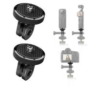 Aluminio Cámara Trípode Compatible con Gopro 12-3, 1/4-20 Adaptador de Conversión de Tornillo Compatible con Insta360 X5-X, Osmo Pocket3 Cámaras de Acción con Trípodes, Palos Selfie y 1/4 "Accesorios