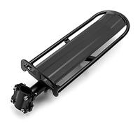 Aluminio Ciclismo Tija Estante Mountain Bike Portaequipajes Portabultos Bicicleta Trasero Parrilla Bicicleta Ajustable Material de aleación de Aluminio Portaequipajes Bicicleta