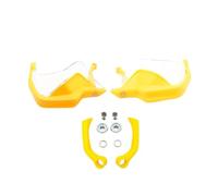 Aluminio CNC Guardamanos para BMW F900R F900XR F 900R 900XR 2019-2023 Conjunto Completo Protector De Manos Mano Parabrisas Paramanos(Yellow Clear Set)