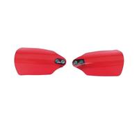Aluminio CNC Guardamanos para Softail Low Rider ST 117 FXLRST para Deluxe FLDE para Street Bob 18-23 Protector De Mano para Motocicleta Manija Paramanos(Red)