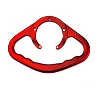 Aluminio CNC trasero pasajero tanque de combustible mango motocicleta Grab Bar para Kawasaki Motocicleta Seguridad y agarre seguro (rojo)