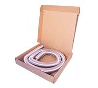 Aluminio Flexible manguera 40 mm/3,99 cm de largo - 2,5 m Flexi tubo de conducto de aire conducto Flexipipe al40 mm