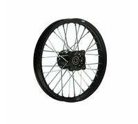 Aluminio Llanta Anodizado 14 Pulgadas Delantero Negro 12MM Pit Moto de Cross T2