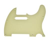 Aluminio mate for Tele Pickguard Metal anodizado mate TL Pick Guard Scratch Plate(Matte Gold)
