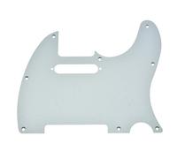 Aluminio mate for Tele Pickguard Metal anodizado mate TL Pick Guard Scratch Plate(Matte Silver)
