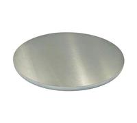 aluminio metal Placa redonda de aluminio, diámetro de 50mm a 120mm, disco de hoja Circular de aluminio 1060, espesor de disco redondo de 0,5mm a 6mm, 1 Uds. plegable decorativo(Color:Thickness 2mm,Siz