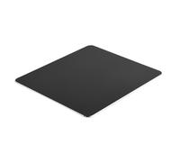 Aluminio Mouse Pad Doble Cara 7x6.3in para Gaming Oficina | Núcleo de aleación microchorreado resiste arañazos, acabado pulido deslizamiento suave, base antideslizante 4 adhesivos
