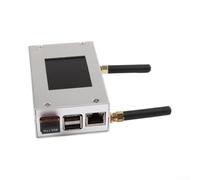 Aluminio para mmdvm Hotspot Dual Slot Color Screen Display Aluminum | Soporta modos C4FM, DMR, DSTAR, P25, ranuras de tiempo duales, pantalla a color, actualización de firmware lista
