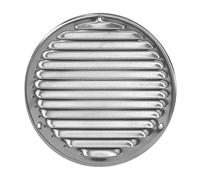 Aluminio Redondo Ventilación Reja 200mm/240mm Con Fly Pantalla Plano Tapa