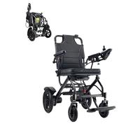 Aluminio Todo Terreno Sillas De Ruedas De Energía,Silla De Ruedas Eléctrica Para Adultos,Carga De 120Kg,Con Joystick De Fácil Manejo,Seguras Y Fáciles De Conducir Para 6A