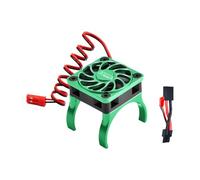 Aluminium 6061-T6 Alloy High Speed Cooling Fan 18000 RPM Compatible with 36mm Motor For Traxxas 1:16 Mini Maxx/Mini XRT 3S / 1/8 Jato 2S 4S Upgrade Parts - Green