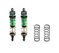 Aluminium 6061-T6 Alloy Rear Adjustable Spring Shock 104mm For Traxxas 1:8 JATO 4X4 VXL Brushless / 1:10 Rustler 4X4 Ultimate/Slash Ultimate/Slash Mudboss Racer Upgrades - Green