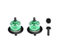 Aluminium 7075 Alloy + 4140 Carbon Steel Front & Rear Complete Differential For Traxxas 1:10 Slash 4X4 / Rustler VXL/Hoss VXL 3S / Ford F-150 / Stampede/Jato 4X4 2S 4S / 1:7 XO-01 - Green