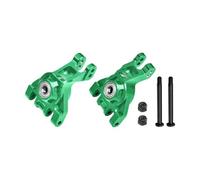 Aluminium 7075 Alloy Rear Stub Axle Carriers with Oversize Bearing For Traxxas 1:8 JATO 4X4 VXL / 1:10 Bigfoot/Ford F-150 Raptor/RUSTLER/Slash/Stampede/Ford Fiesta ST Rally - Green