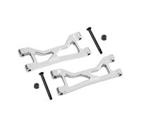 Aluminium 7075 Alloy Rear Upper Suspension Arms For Traxxas 1/16 Mini XRT VXL-3S 108076-1 Monster Truck Upgrades - Silver