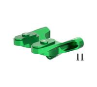 Aluminium 7075 Alloy Rear Wing Mount For LOSI 1:24 Micro-B 2WD Buggy RTR-LOS00007 / 1:28 Micro-T 2S 2WD RTR Stadium Truck-LOS-1392 Upgrades - Green