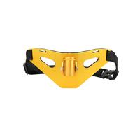 Aluminium Alloy Adjustable Fishing Fighting Belt with Padded Stand Up Gimbal Fish Rod Holder Durable Support for Heavy Rods Golden