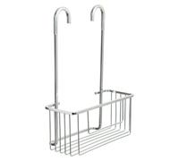 Aluminium Cesta de baño (12,8 x 28 x 38,5 cm, Aluminio, Cromo)