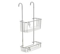 Aluminium Cesta de baño (15,5 x 28 x 56 cm, Aluminio, Cromo)