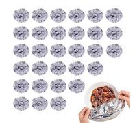 Aluminiumfolie Extra Stark - 30 CM Extra Starke Aluminiumfolie | Reißfeste Premium Frischhalte Küchenfolie Für Grillen Backen Lebensmittel Aufbewahrung, 20 Meter Haushaltsrolle
