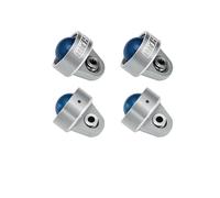 Aluminum 7075-T6 Alloy Shock Caps For Traxxas 1/7 UDR Unlimited Desert Racer 1/10 Slash Mudboss Ford Raptor Rustler 4X4 Ultimate Slash 4X4 Ultimate - Silver
