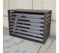 Aluminum Air Conditioner And Heat Pump Cover, Air Conditioner Fence Screen, Mini Split Air Conditioner Cover For Outside Units, Plant Display Rack Storage Shelf, Suitable