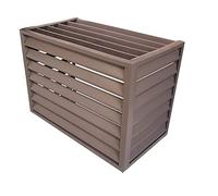 Aluminum Air Conditioner and Heat Pump Cover, Mini Split Air Conditioner Cover for Outside Units, Full Winter Outdoor Protection, outer materia, Suitable for indoor and o