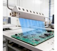 Aluminum Alloy Air Blade, Dust Blowing Air Knife, with Gas Nozzle, Water Removal/dust Removal/cooling/air Curtain Isolation, Use with Air Compressor, for Parts Cooling, Industrial Production Line