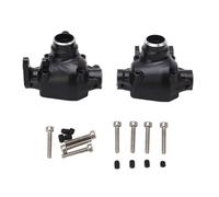 Aluminum Alloy Axle Housing Kit for Axial SCX10 Pro | High - Performance Front & Rear Axle Center | Black RC Crawler Upgrade Parts | Enhanced Durability & Accurate Fit