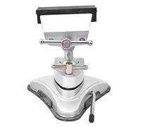 Aluminum Alloy Bench Vise | 360° Swivel & Vacuum Suction Base | Universal Table Clamp for Woodworking/Hobby Work/Small Repairs | 90mm Grip Width, 70mm Adjustable Range
