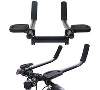 Aluminum Alloy Bicycle Aero Handlebars - 5.6 * 10.8 in Bike Rest Handlebar | Cycling Bar Bicycle Relaxation Handle Bar | Handlebars for Road Bikes, Mountain Bikes, Triathlons, Travel Bike