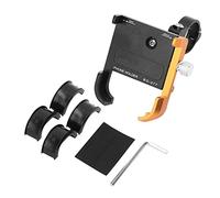 Aluminum Alloy Cycling Phone Mount | 360° Rotation & Freeze Lock for Horizontal/Vertical Viewing | Universal Ride Phone Holder for Navigation/Cycling