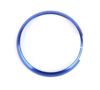 Aluminum Alloy Dark Blue Remote Key Fob Ring Trim Replacement for MINI R55 R56 R57 R58 R59 R60