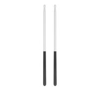 Aluminum Alloy Drum Sticks 5A | Secure Grip for Loud & Clear Sound | Designed Drumsticks for Practice/Performance/Training | Solid Enhanced Design (Silver)